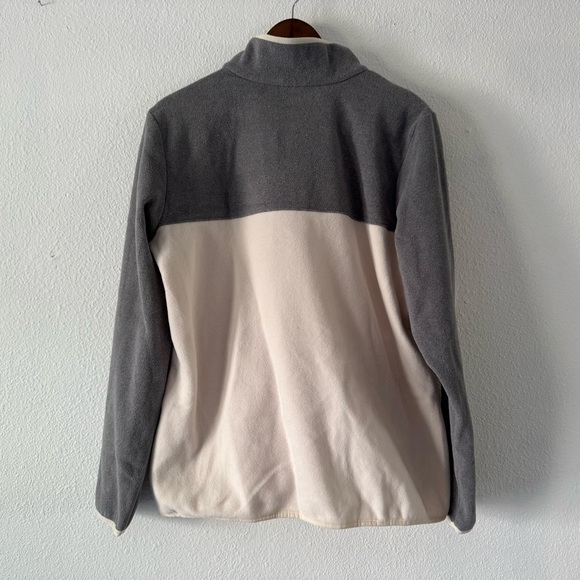 Columbia Women's Benton Springs Half Snap Pullover Chalk City Grey XL - Picture 14 of 15